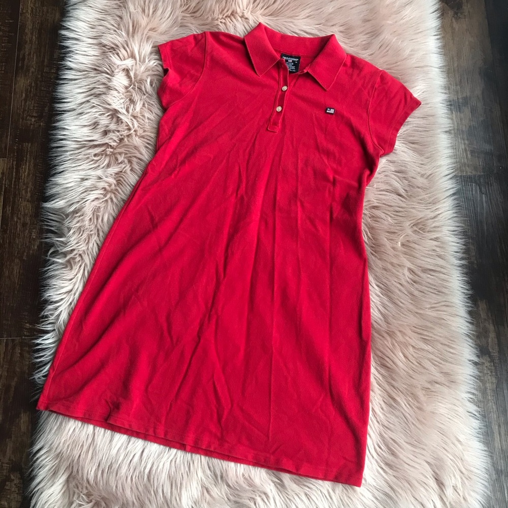 Red Ralph Lauren polo jeans co. dress